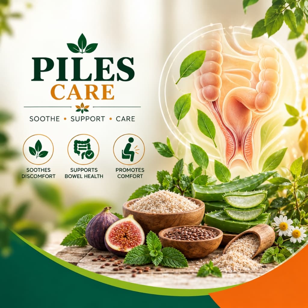 Piles Care soothing Ayurvedic herbal formulations